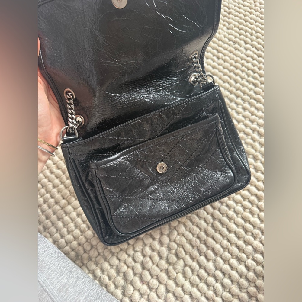 Saint Laurent Niki baby in vintage leather - Picture 4 of 10
